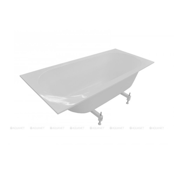 Ванна из искусственного камня Aquanet lotos Stone Slim 180х80 белая (368588)