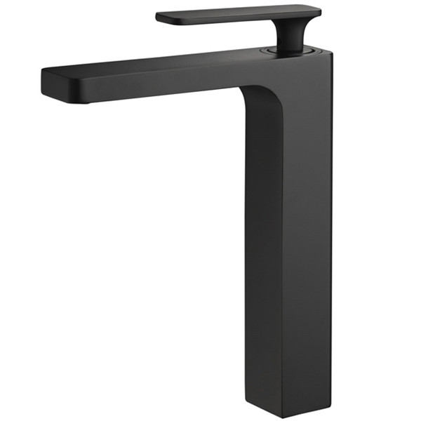 Смеситель для раковины Timo Torne черный, короткий излив (4311/03F)