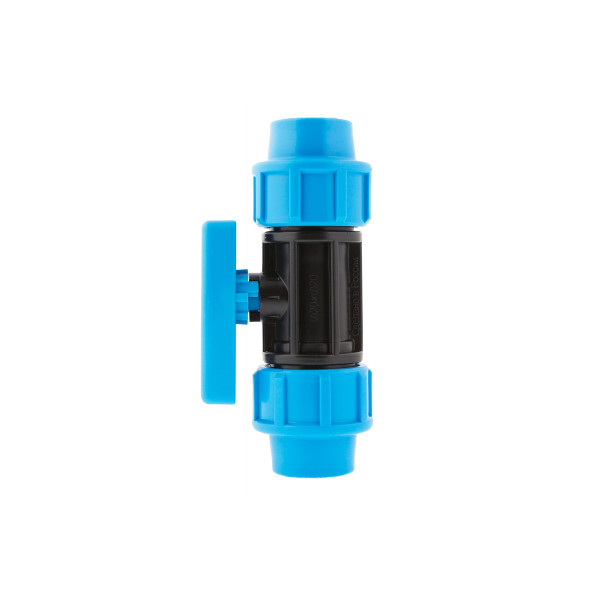 Кран шаровый 20*20 Джилекс (для п/э трубы, PP) (9360)