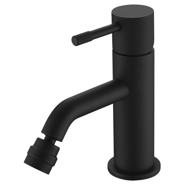 Смеситель для биде Boheme Uno черный (466-B) Смеситель для биде Boheme Uno черный (466-B)