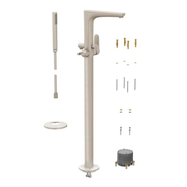 Смеситель напольные Vitra Root Round хром (A4274134EXP) Смеситель напольные Vitra Root Round хром (A4274134EXP)