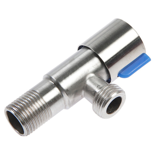 Кран угловой Accoona 1/2"x1/2" НН шаровый для бытовой техники синий (A473C-4) Кран угловой Accoona 1/2"x1/2" НН шаровый для бытовой техники синий (A473C-4)