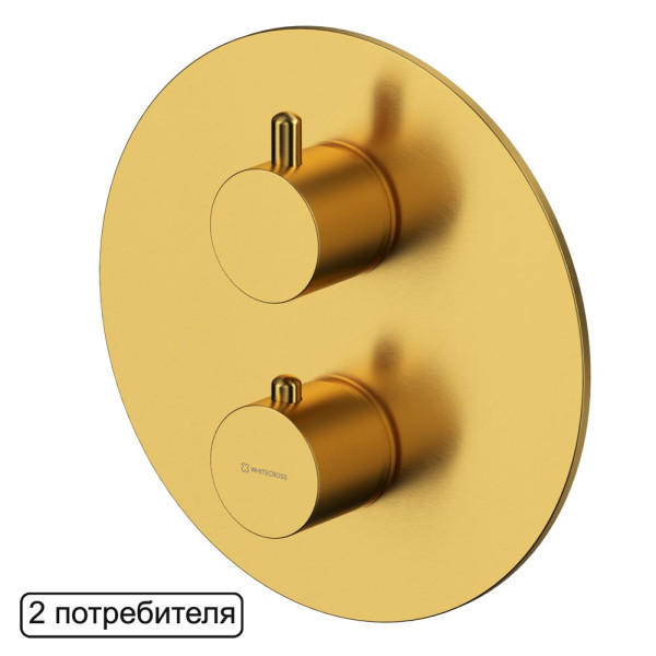 Смеситель для душа Whitecross Y брашированное золото (Y1236GLB)