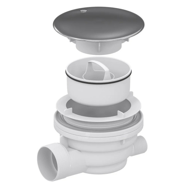 Сифон для душевого поддона RGW QYD-01 без накладки (39241101-00)