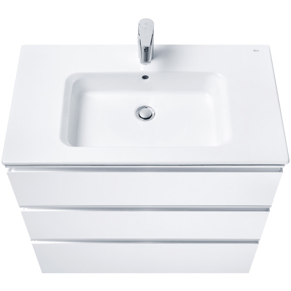 Тумбы напольные Roca The Gap 78,5x45,3x74,1 белый глянцевый (857406806)