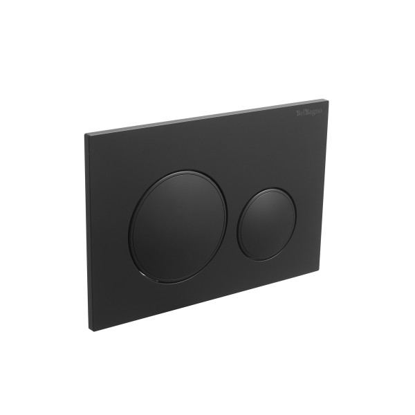 Клавиша смывная BelBagno черный матовый (BB-17C-NERO.M)