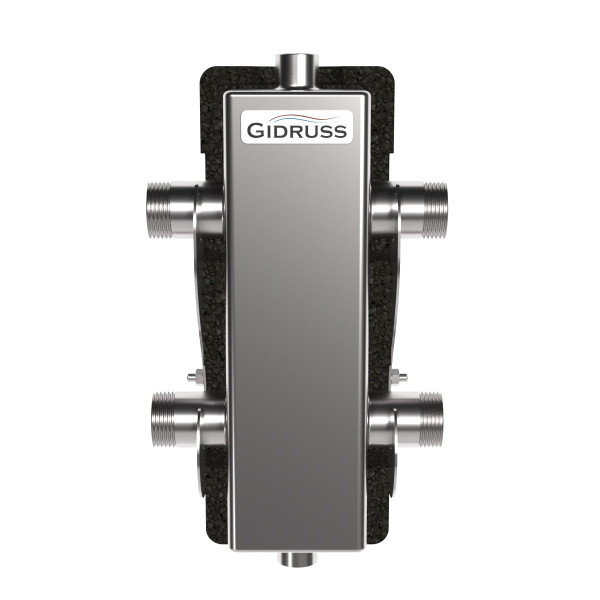 Гидрострелка Gidruss GRSS-60-25.EPP (до 60 кВт, G 1", EPP-термоизоляция, нерж ст.08Х18Н10) Гидрострелка Gidruss GRSS-60-25.EPP (до 60 кВт, G 1", EPP-термоизоляция, нерж ст.08Х18Н10)