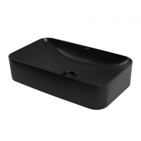 Раковина накладная Abber Rechteck 605x350 черный матовый (AC2204MB) Раковина накладная Abber Rechteck 605x350 черный матовый (AC2204MB)
