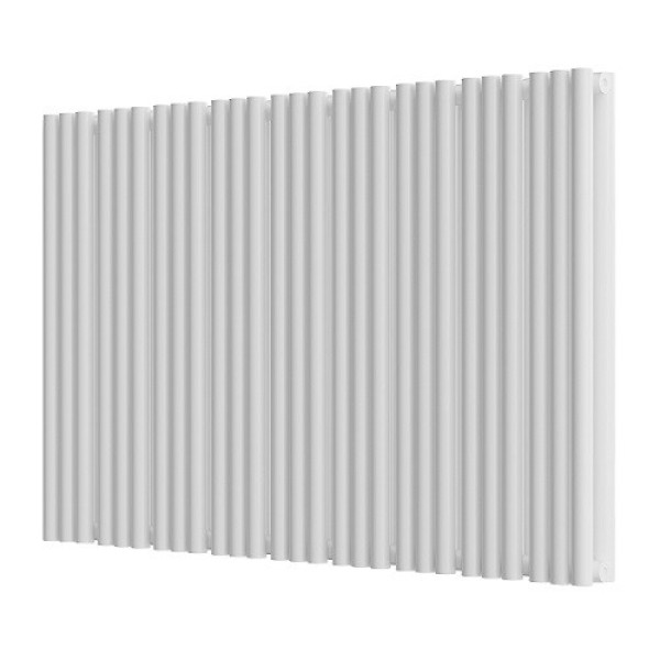 Радиатор стальной Empatiko боковое подключение, шелковистый белый (Takt S2-1072-500 Silk White)