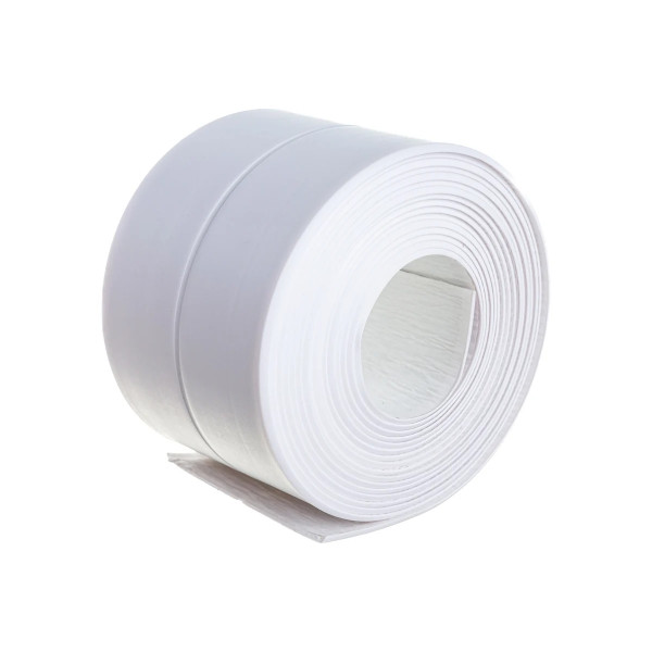 Лента бордюрная самоклеящаяся для ванн и раковин Aviora 60 мм. х 3,35 м. (302-033) Лента бордюрная самоклеящаяся для ванн и раковин Aviora 60 мм. х 3,35 м. (302-033)