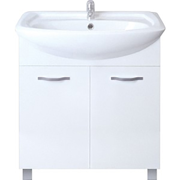 Тумба напольная 1Marka Вита 650*450*850 белая (У50109) Тумба напольная 1Marka Вита 650*450*850 белая (У50109)