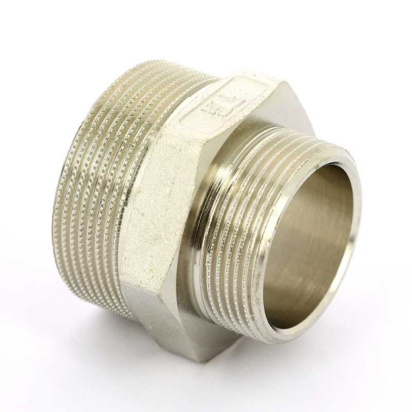 Ниппель переходной 1/4"х3/8" Tiemme (никель) (1500550 / 1552N000302) Ниппель переходной 1/4"х3/8" Tiemme (никель) (1500550 / 1552N000302)