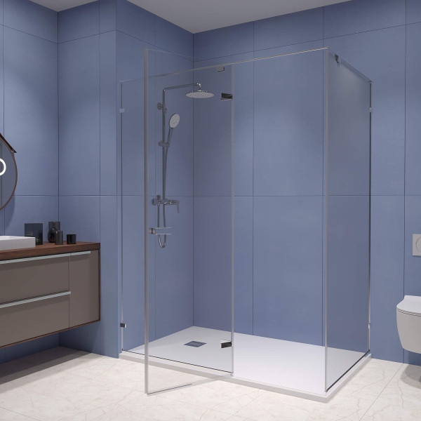 Душевой уголок RGW Stilvoll 100x80 стекло прозрачное, профиль хром (353204008-11)