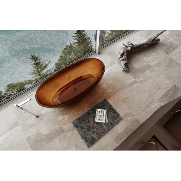 Ванна прозрачная Abber Kristall 165x78 коричневая (AT9701Opal) Ванна прозрачная Abber Kristall 165x78 коричневая (AT9701Opal)