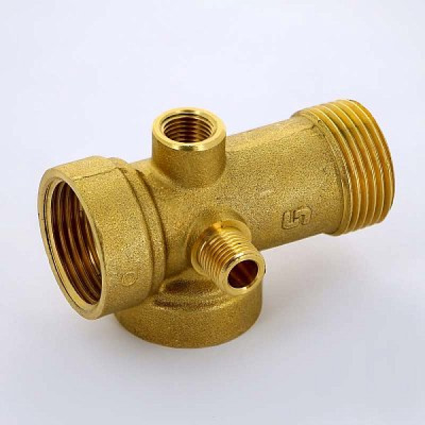 Соединение пятиходовое 1" (82 мм.) Uni-Fitt (латунь) 639G8200