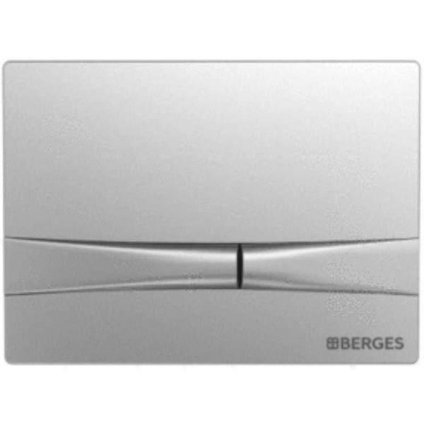 Инсталляция для подвесного унитаза Berges NOVUM F2 с клавишей (040252) матовый хром Инсталляция для подвесного унитаза Berges NOVUM F2 с клавишей (040252) матовый хром