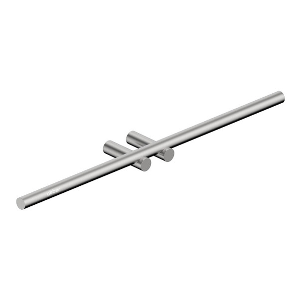 Полотенцедержатель двойной Abber Osten 316 сталь брашированная (AA1855BST)