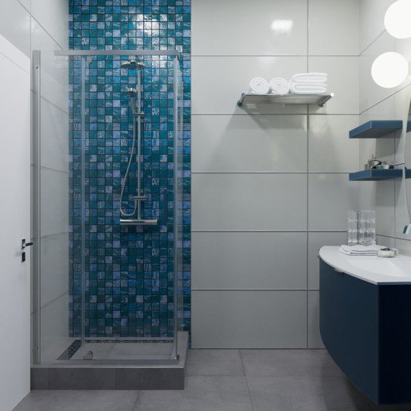 Душевой уголок Triton Терра 90x90 стекло прозрачное, профиль хром (DK281)