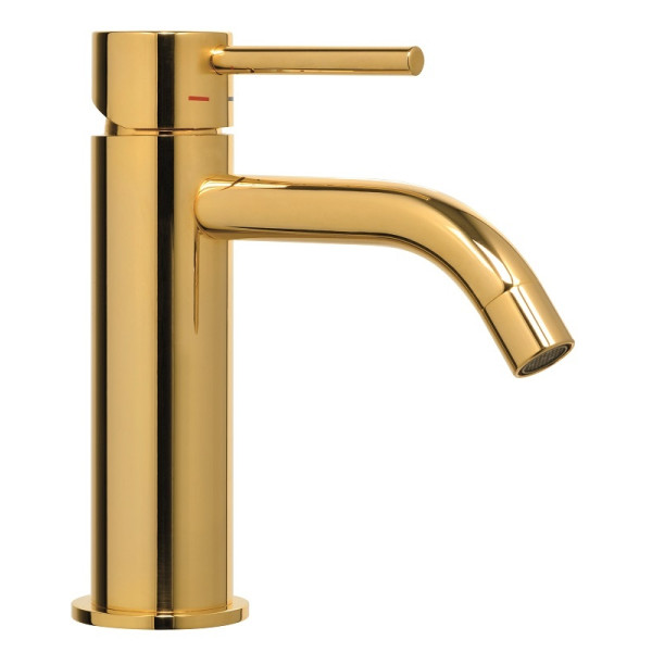 Смеситель для раковины Paffoni Light золотой (LIG071HG) Смеситель для раковины Paffoni Light золотой (LIG071HG)