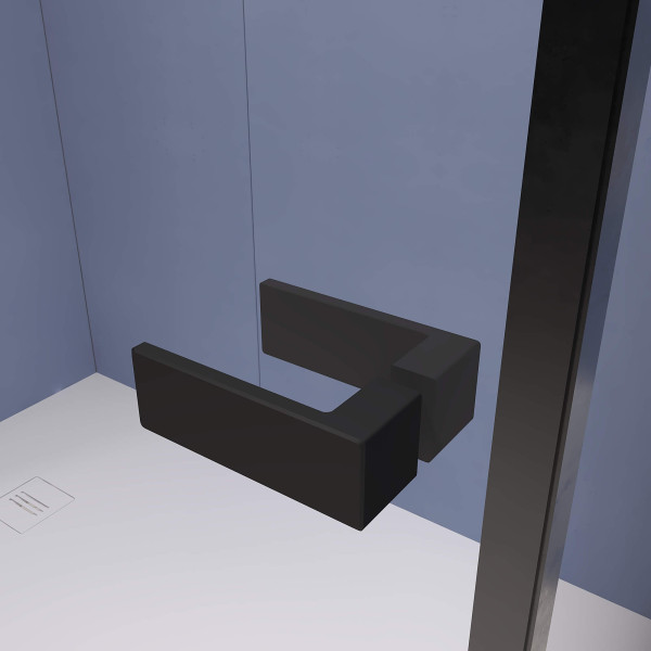 Душевой уголок RGW Stilvoll 100x90 стекло матовое, профиль черный (353204009-24)