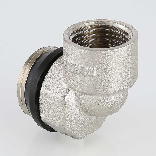 Отвод коллекторный Valtec 1"*1/2" никель (VTc.531.N.0604) Отвод коллекторный Valtec 1"*1/2" никель (VTc.531.N.0604)