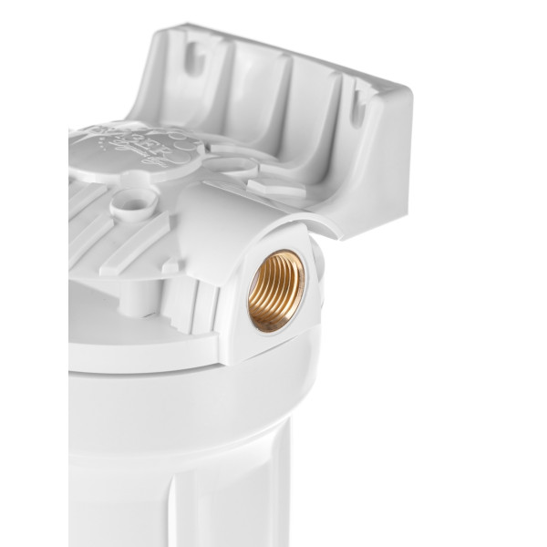 Фильтр колбовый Гейзер 1П 1/2" 10SL с латунными вставками (для холодной воды) (32071) Фильтр колбовый Гейзер 1П 1/2" 10SL с латунными вставками (для холодной воды) (32071)