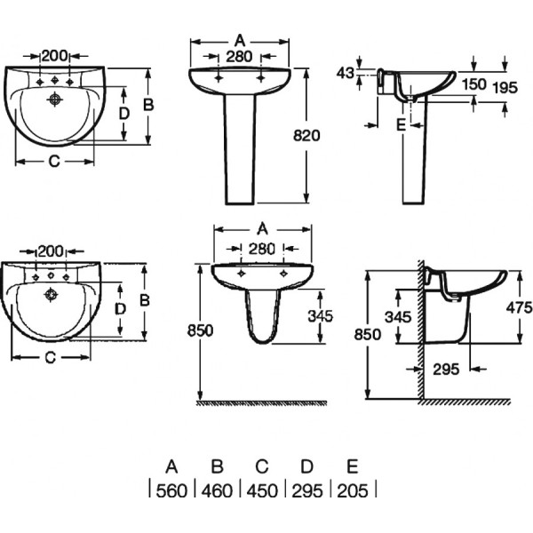 Раковина подвесная Roca Victoria 56x46x19,5 белая (7.3273.9.300.Y) Раковина подвесная Roca Victoria 56x46x19,5 белая (7.3273.9.300.Y)