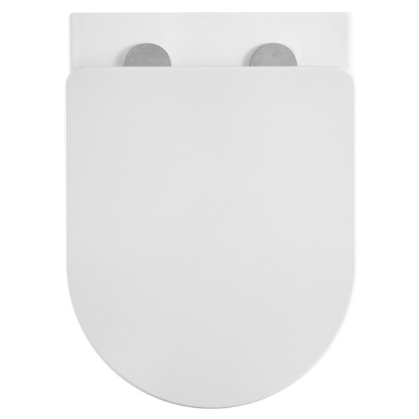 Унитаз подвесной Grado безободковый с сидением микролифт 490x370x360 (AZ-0046-UQ3)