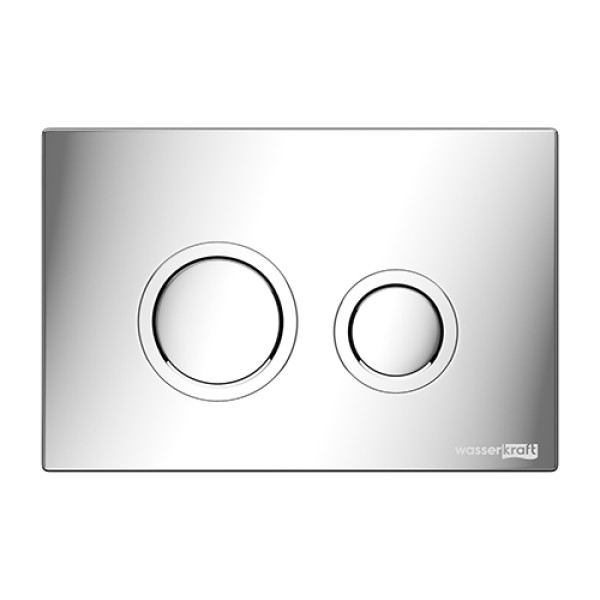 Инсталляция для унитаза WasserKRAFT Glan с клавишей смыва хром (66TLT.010.ME.WH.CH01)
