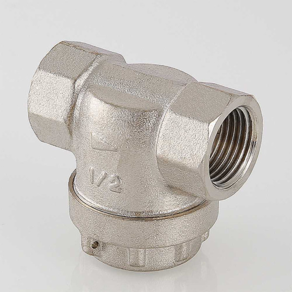 Фильтр прямой 1/2" ВВ 300 мкр. Valtec никель (VT.388.N.04) Фильтр прямой 1/2" ВВ 300 мкр. Valtec никель (VT.388.N.04)