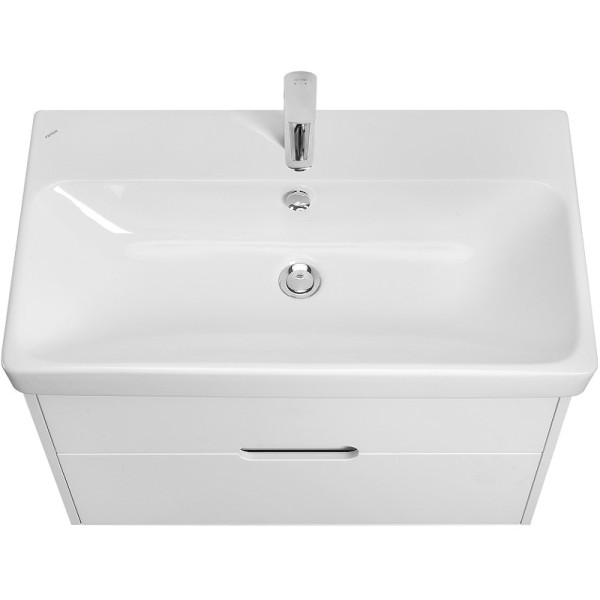 Тумба-умывальник Aquaton Оливия 80 Белый матовый/1WH501772 Раковина Адриана 80 (1A2831K0OL010)