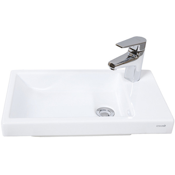 Раковина мебельная Creavit Elmas 50x30 L белая (TP026-00CB00E-0000)