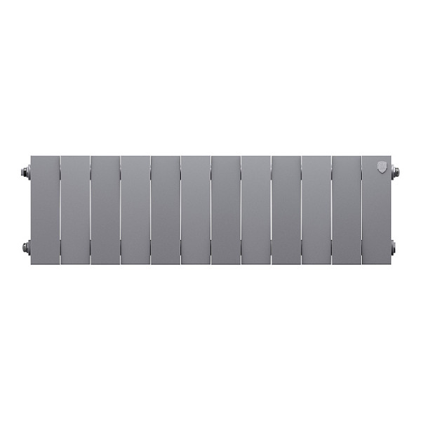 Радиатор биметаллический Royal Thermo PianoForte 200 Серебристый (12 секций) (RTPS3020012)