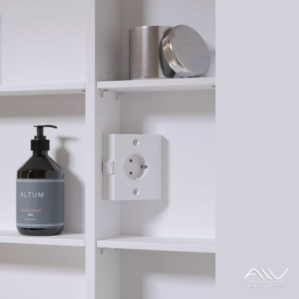 Шкаф зеркальный Alavann Lana 80 Шкаф зеркальный Alavann Lana 80