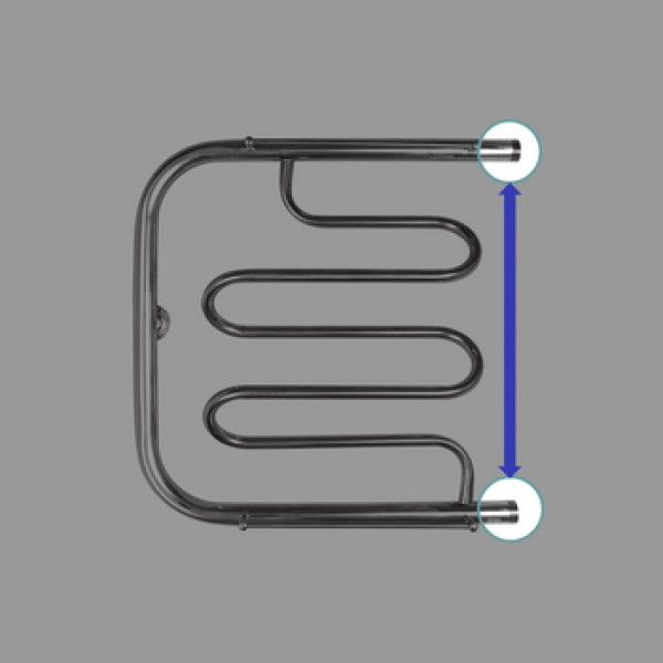 Полотенцесушитель водяной Energy Mix 600x600