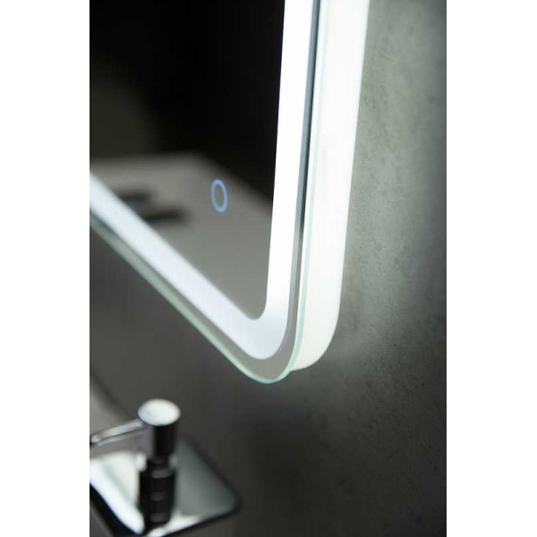 Зеркало с подсветкой BelBagno SPC-MAR 110x80 с подогревом (SPC-MAR-1100-800-LED-TCH-WARM)