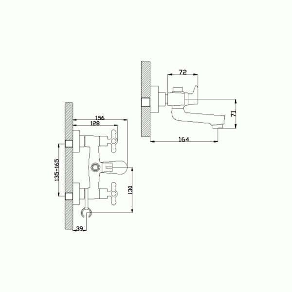 Смеситель для ванны и душа Rossinka G02-83 с душевым комплектом (G02-83) Смеситель для ванны и душа Rossinka G02-83 с душевым комплектом (G02-83)