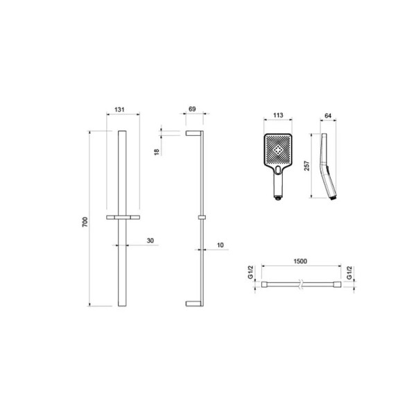 Смеситель для душа Aquatek Либра Set 2 в 1 с душевым гарнитуром (AQ1660CR+AQ2019CR) (AQ1632CR) Смеситель для душа Aquatek Либра Set 2 в 1 с душевым гарнитуром (AQ1660CR+AQ2019CR) (AQ1632CR)