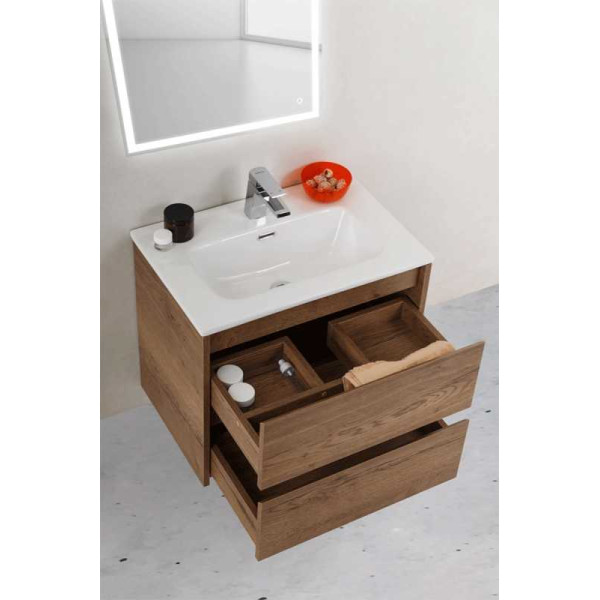 Тумба подвесная BelBagno Kraft 39 50 Rovere Tabacco (KRAFT 39-500/390-2C-SO-RT) Тумба подвесная BelBagno Kraft 39 50 Rovere Tabacco (KRAFT 39-500/390-2C-SO-RT)