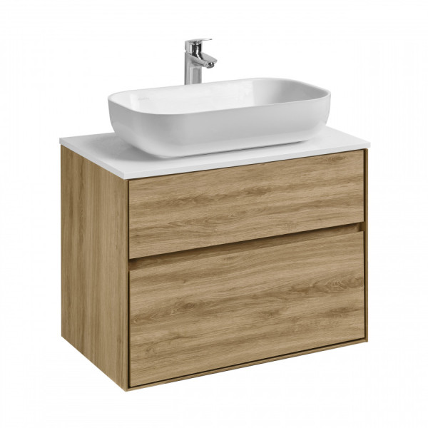 Тумба подвесная Aquaton Либерти 734x455x550 дуб эльвезия (1.A279.5.01L.YC7.0)