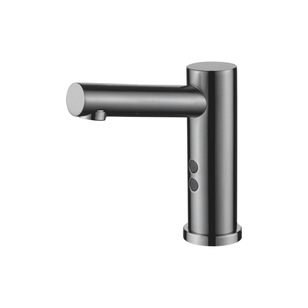 Смеситель для раковины Ledeme оружейная сталь, сенсорный (L1655D-1) Смеситель для раковины Ledeme оружейная сталь, сенсорный (L1655D-1)