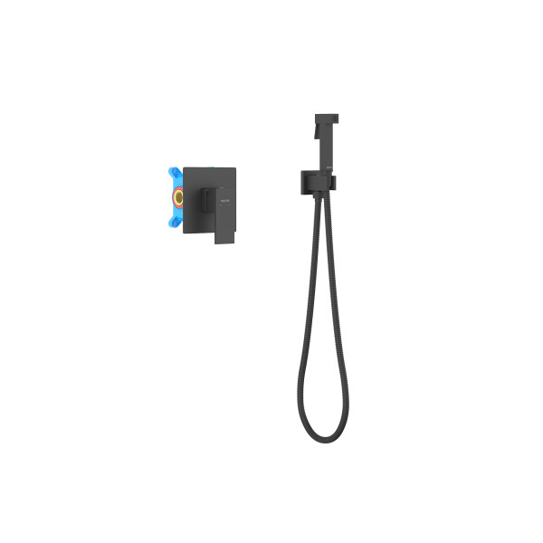 Смеситель с гигиеническим душем Aquatek Либра черный матовый (AQ1619MB) Смеситель с гигиеническим душем Aquatek Либра черный матовый (AQ1619MB)