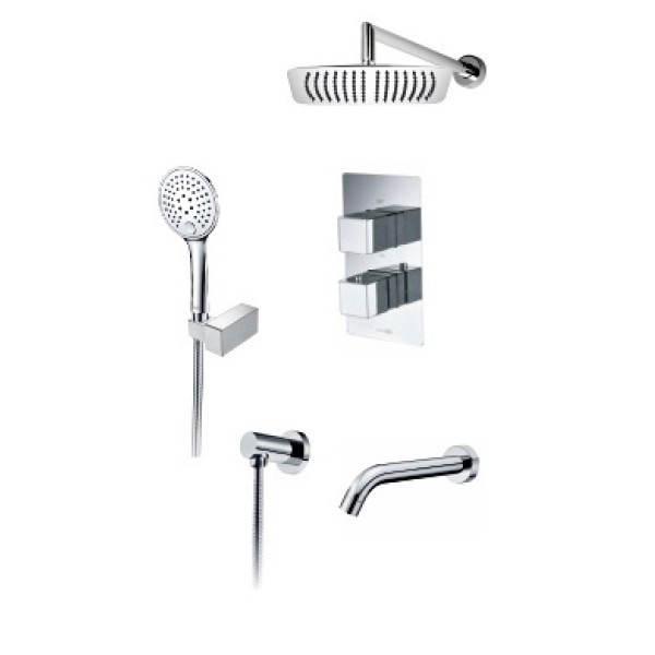 Душевая система WasserKRAFT хром (A171519 Thermo) Душевая система WasserKRAFT хром (A171519 Thermo)
