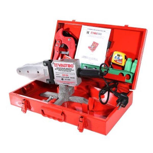 Набор Valtec для монтажа труб PP-R ER-04 50-75 мм. (2000Вт) (VTp.799.E.050075) Набор Valtec для монтажа труб PP-R ER-04 50-75 мм. (2000Вт) (VTp.799.E.050075)
