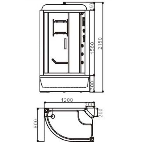 Зеркало Abber Mond с подсветкой, SMART-управление (AG6204SSmart) Зеркало Abber Mond с подсветкой, SMART-управление (AG6204SSmart)