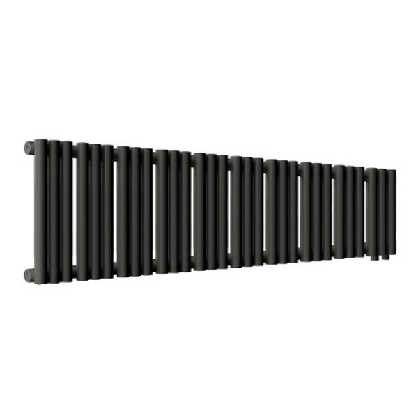 Радиатор стальной Empatiko нижнее правое подключение, угольный черный (Takt R1-1192-200 Coal Black)