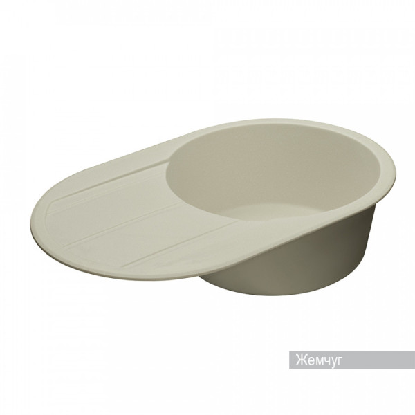 Мойка для кухни врезная Aquaton Амира 500x780x211 жемчуг (1.A712.9.32A.I24.0)