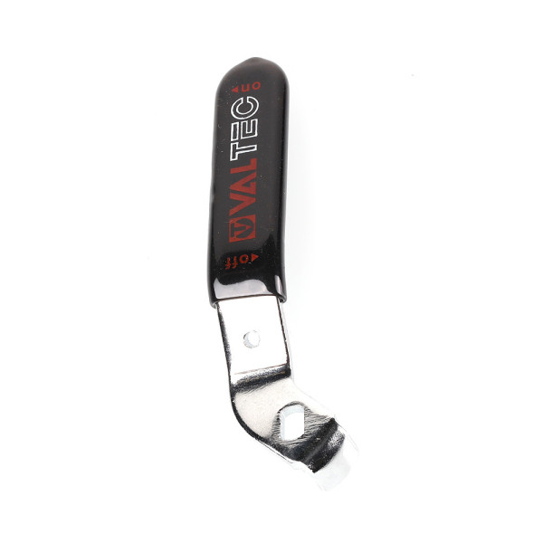 Ручка для шарового крана Valtec Perfect 1 1/2" (чёрная плоская ручка) VT.320.S.08