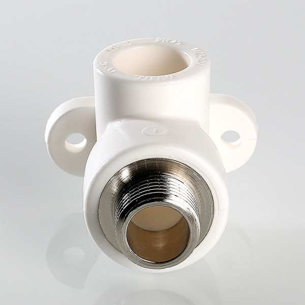 Водорозетка PP-R 25x1/2"Н Valtec (латунь, белая) VTp.755.0.02504 Водорозетка PP-R 25x1/2"Н Valtec (латунь, белая) VTp.755.0.02504