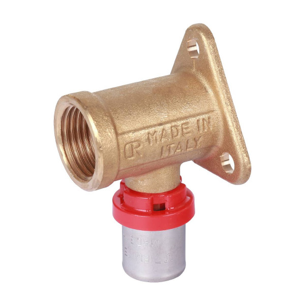 Водорозетка Tiemme 16х1/2" ВР H=40 мм. короткая латунь (пресс) (1650021 / 1656G001604SMCZ) Водорозетка Tiemme 16х1/2" ВР H=40 мм. короткая латунь (пресс) (1650021 / 1656G001604SMCZ)